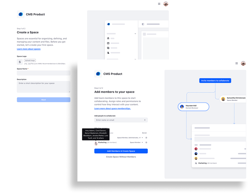 Screenshots zu Liferay Content Management System