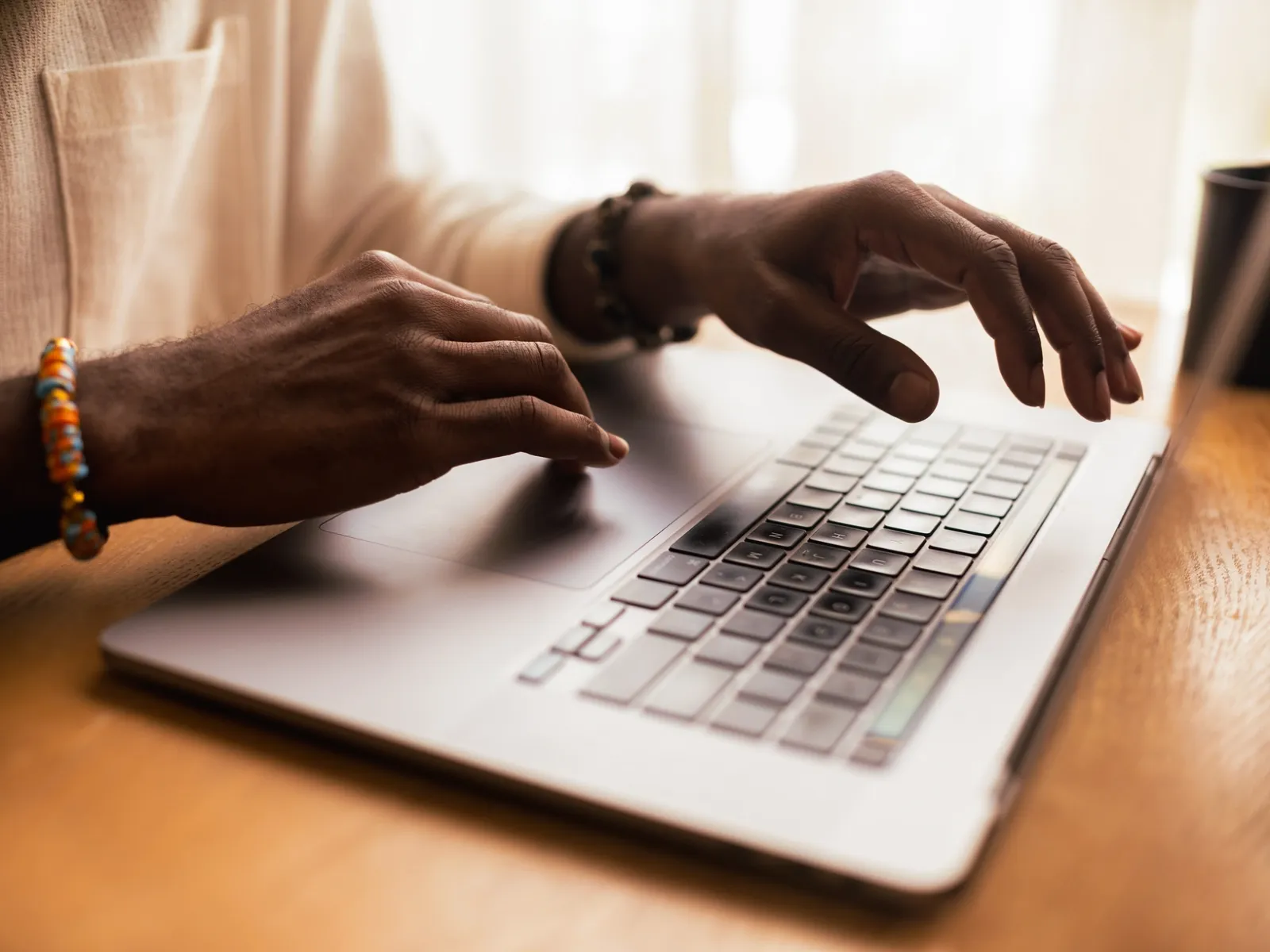 hands-typing