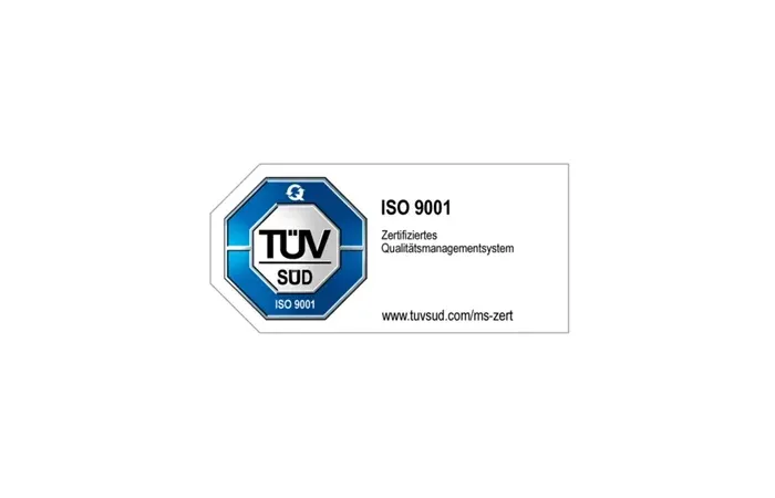 TÜV Siegel des Zertifikates