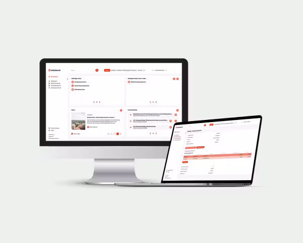 Mock-up Partnerportal W&W 